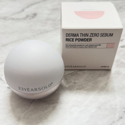 ダーマシンゼロセバムライスパウダー/23years old/ルースパウダーを使ったクチコミ(6枚目)