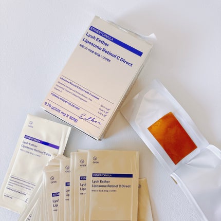 ヨエスターリポソームレチノールCダイレクトフィルム/ESTHER FORMULA/美容サプリメントを使ったクチコミ(2枚目)
