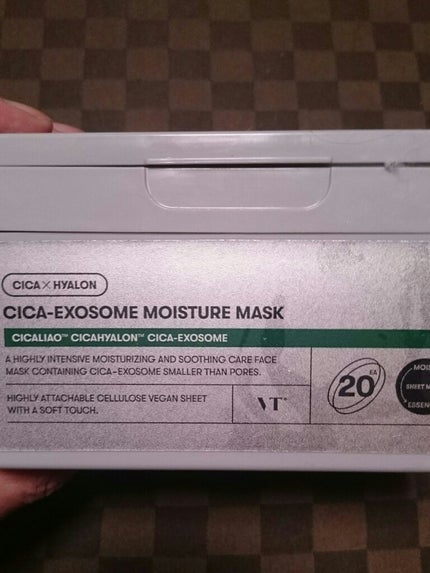 VT CICA エクソソーム モイスチャー マスクのクチコミ「❇VT❇
❇CICA エクソソーム モイスチャー マスク❇
350g(20ea)
使いきりまし.....」(2枚目)