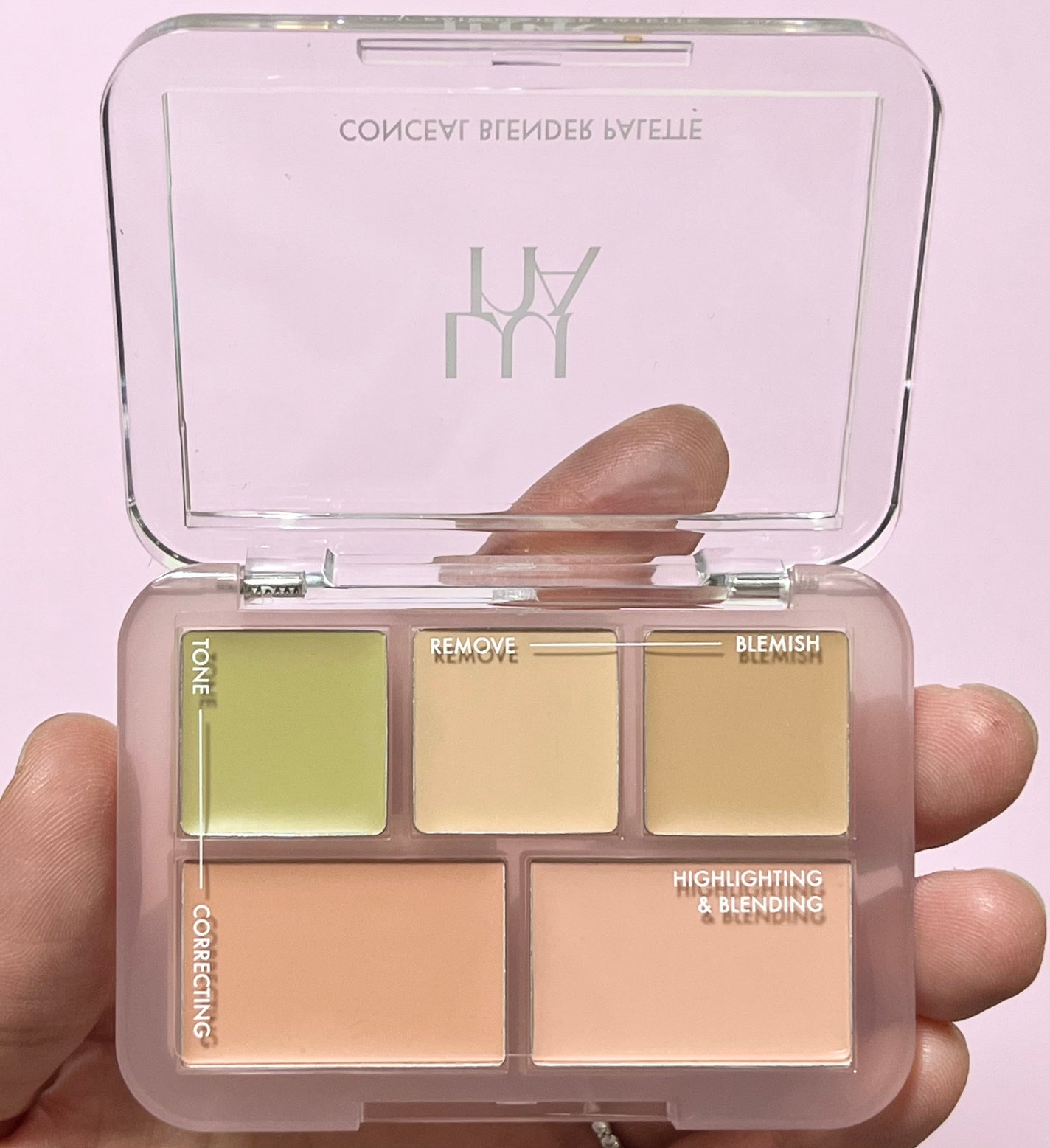 コンシールブレンダーパレット/LUNA/パレットコンシーラーを使ったクチコミ(4枚目)