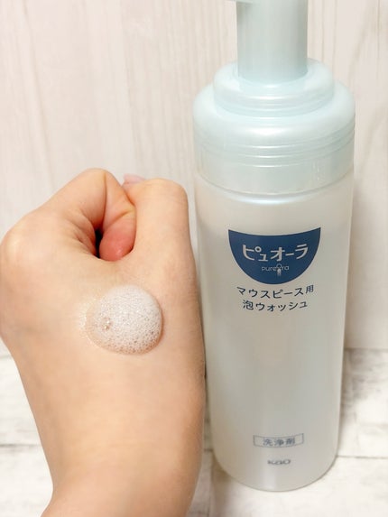ピュオーラ マウスピース用泡ウォッシュ/ピュオーラ/その他オーラルケアを使ったクチコミ(3枚目)