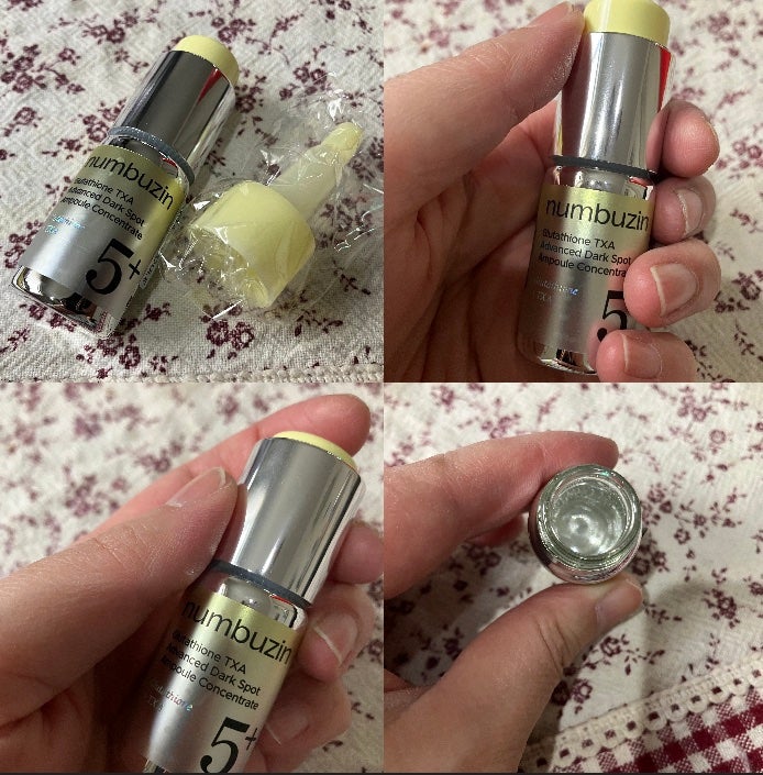 5番 白玉グルタチオンCふりかけマスク/numbuzin/シートマスク・パックを使ったクチコミ(6枚目)