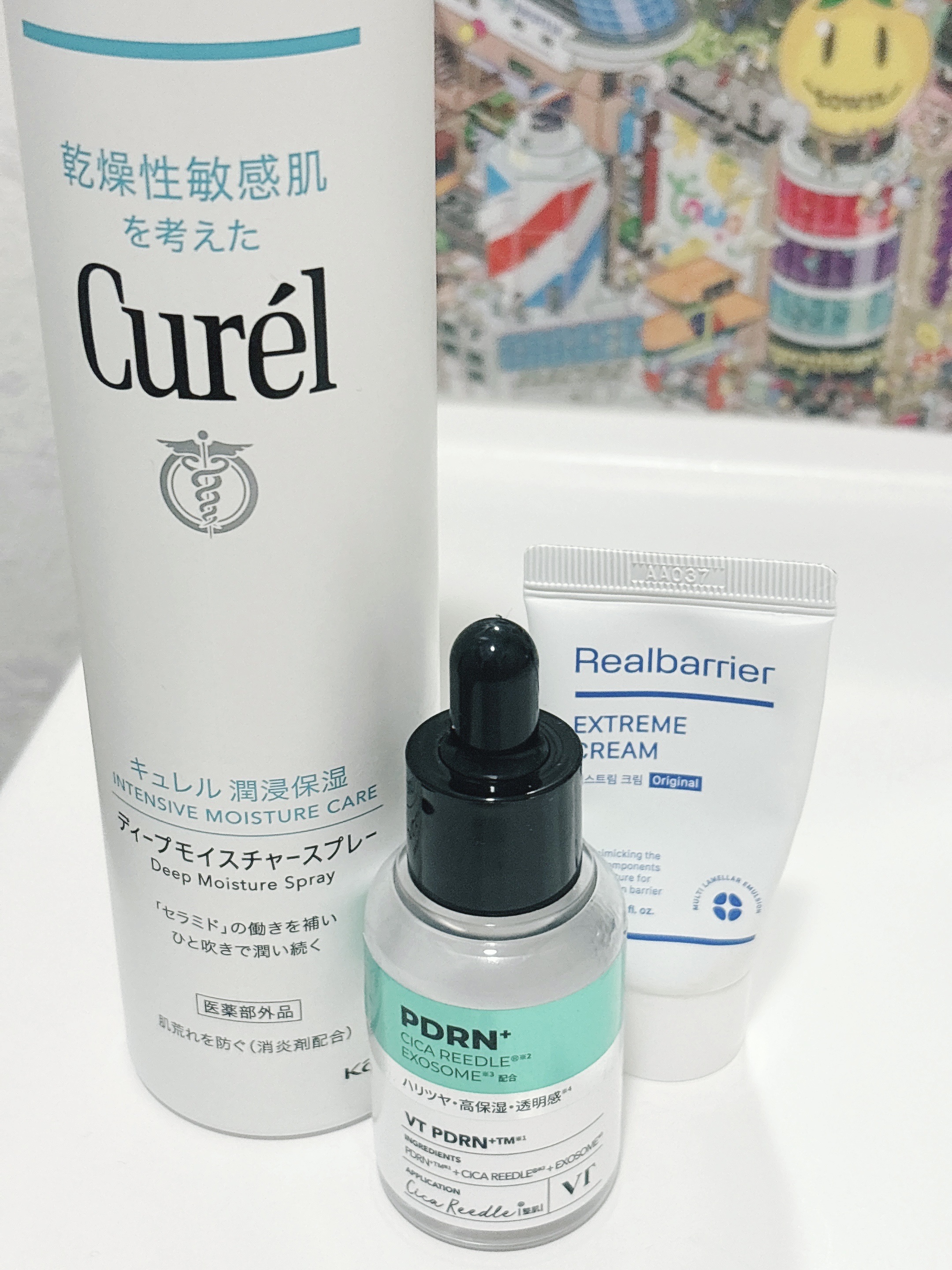 ナイトスキンケア🌙

酵素洗顔したからなのかVTのリードルS PDRN+ セラム最初刺激少し感じた⚡️
しっとりもっちりなるから好き🩵

キュレル
ディープモイスチャースプレー
VT
リードルS PDRN+ セラム
Real Barri