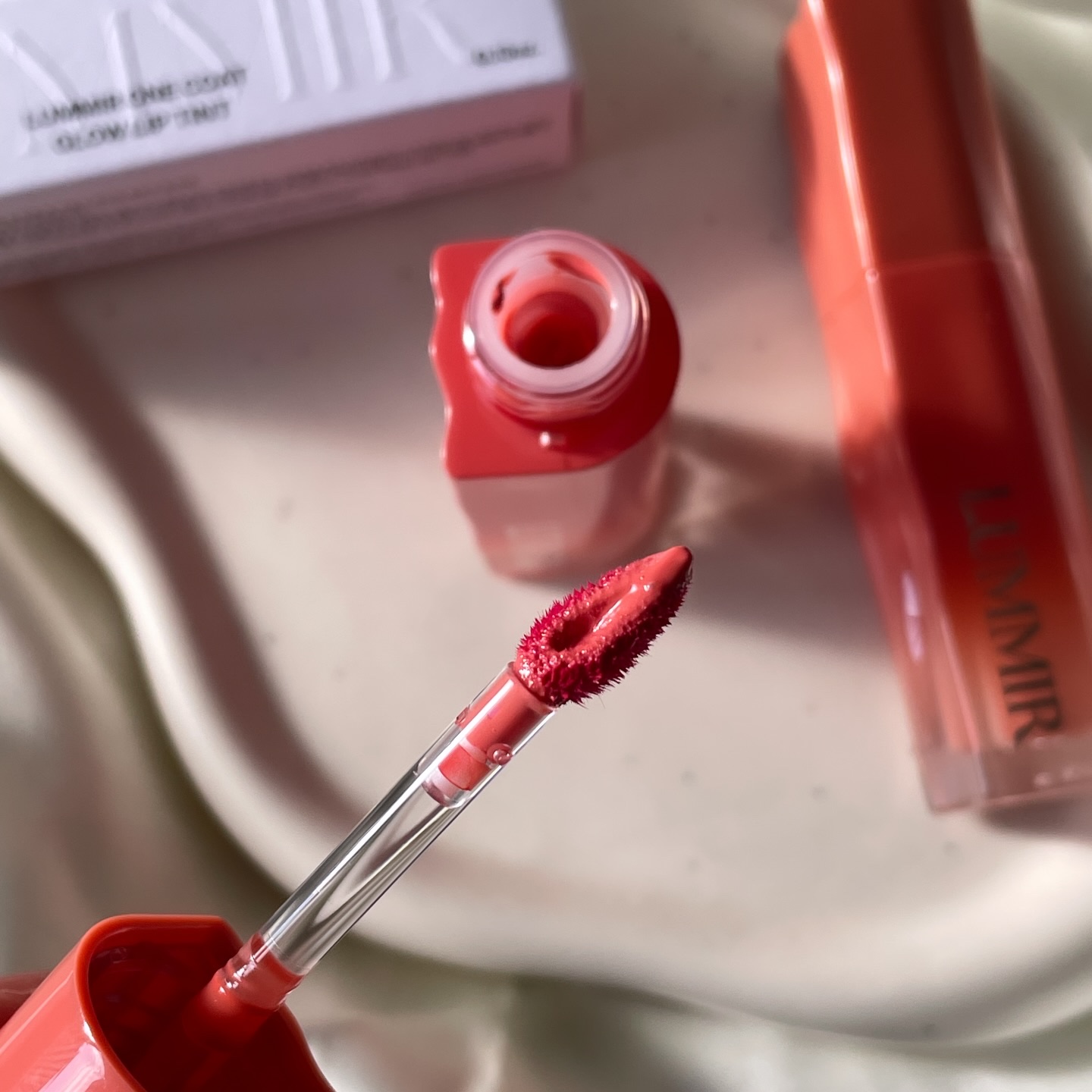 ONE COAT グロウティント/Lummir/リップティントを使ったクチコミ（2枚目）