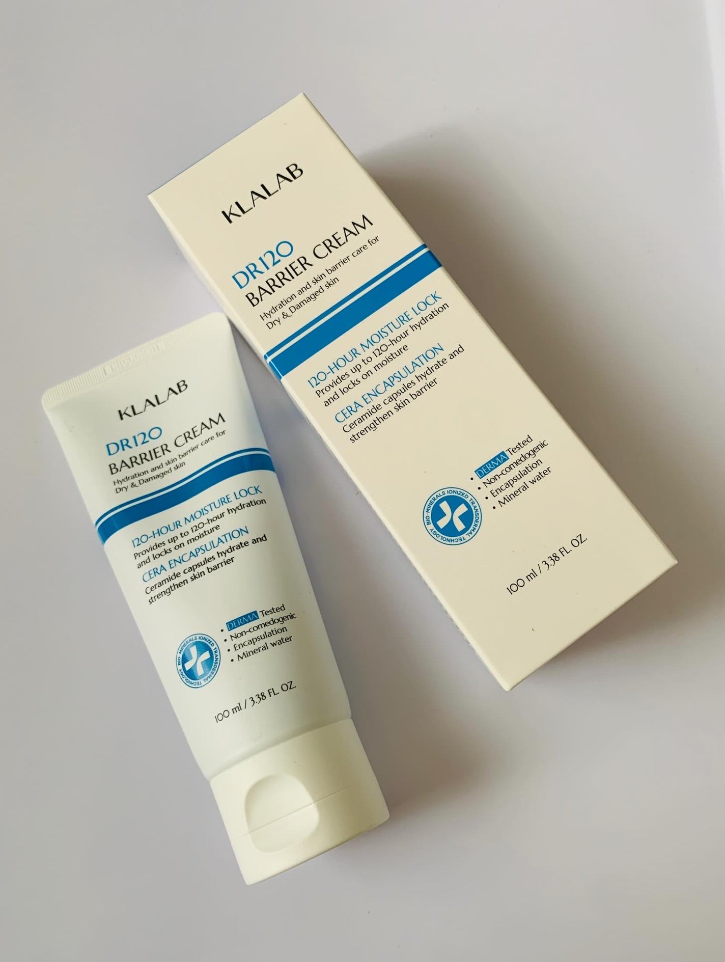 ディーアール120 バリアクリーム/KLALAB/フェイスクリームを使ったクチコミ(2枚目)