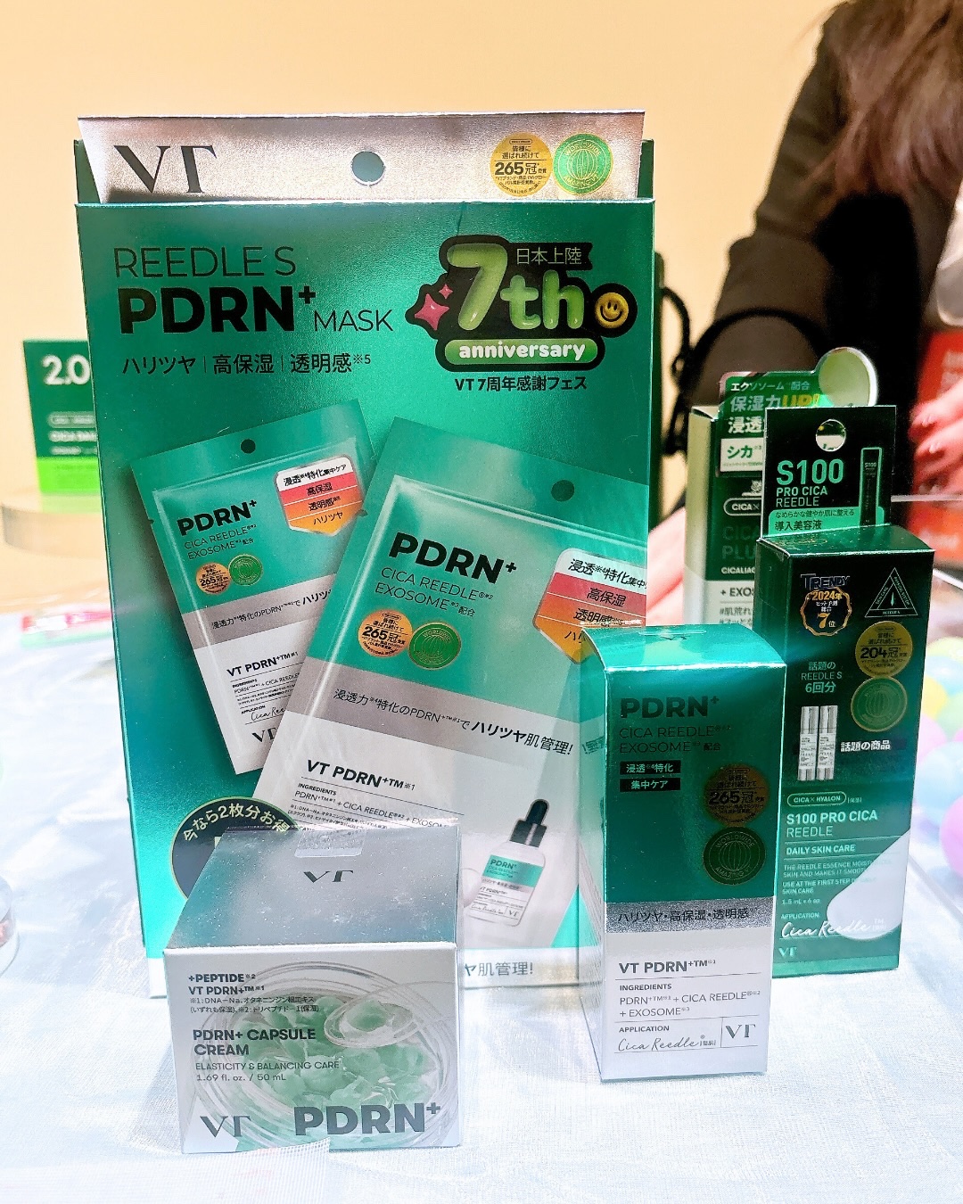 PDRN カプセルクリーム 100/VT/フェイスクリームを使ったクチコミ（3枚目）