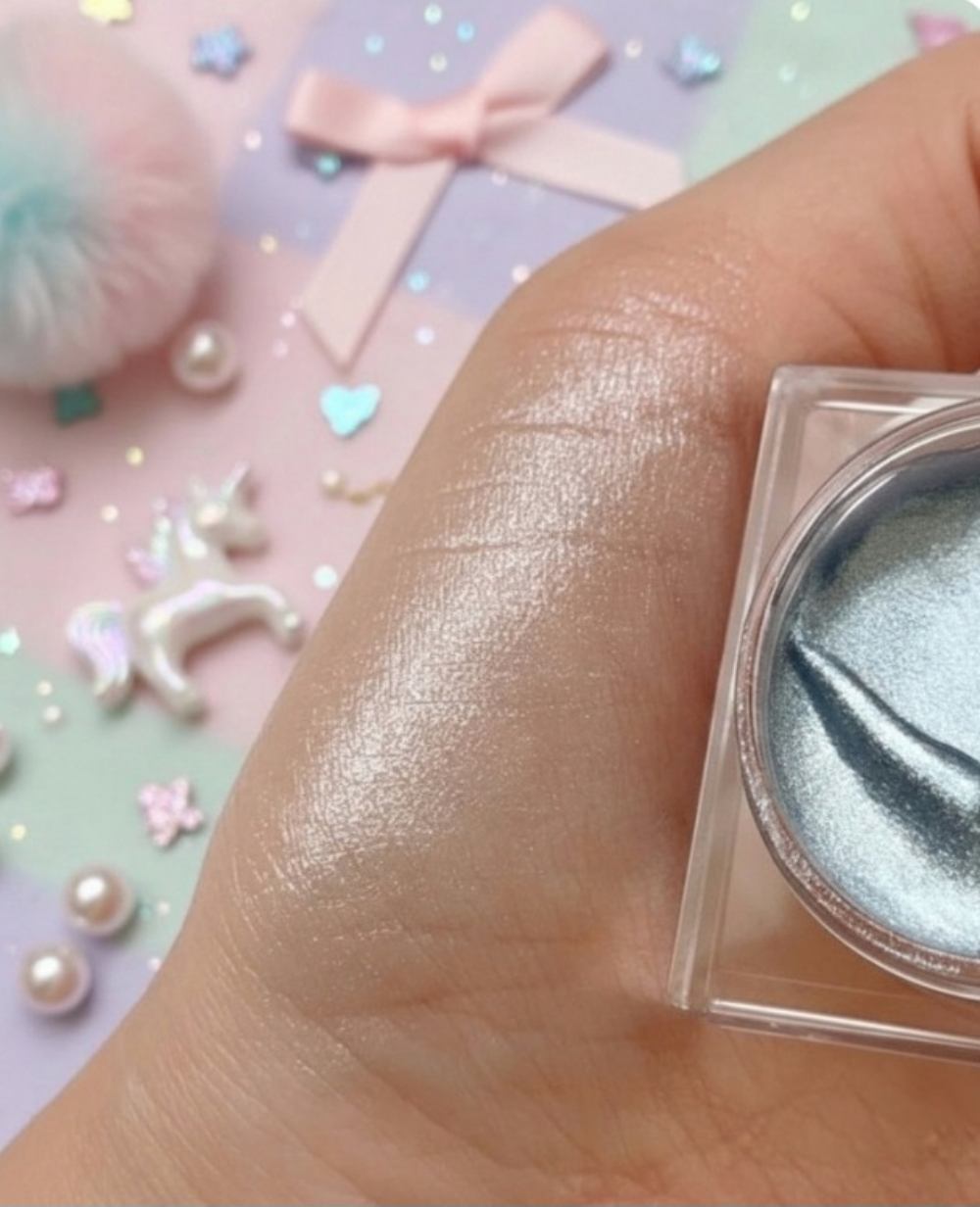 フラッシュポットハイライト 02 マリンベール/Lummir/クリームハイライトを使ったクチコミ（2枚目）