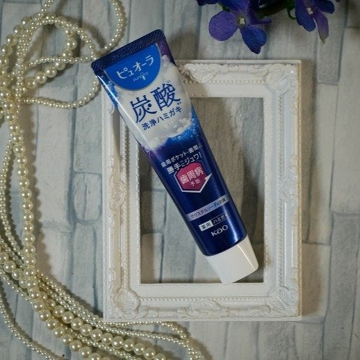 ピュオーラ 炭酸ハミガキ【医薬部外品】/ピュオーラ/歯磨き粉を使ったクチコミ(1枚目)