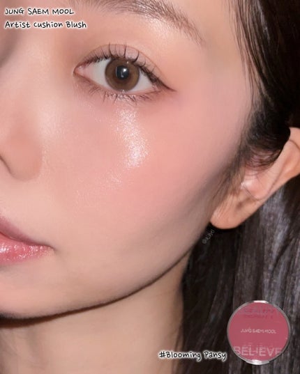 アーティストクッションブラッシュ/JUNG SAEM MOOL/リキッドチークを使ったクチコミ(4枚目)