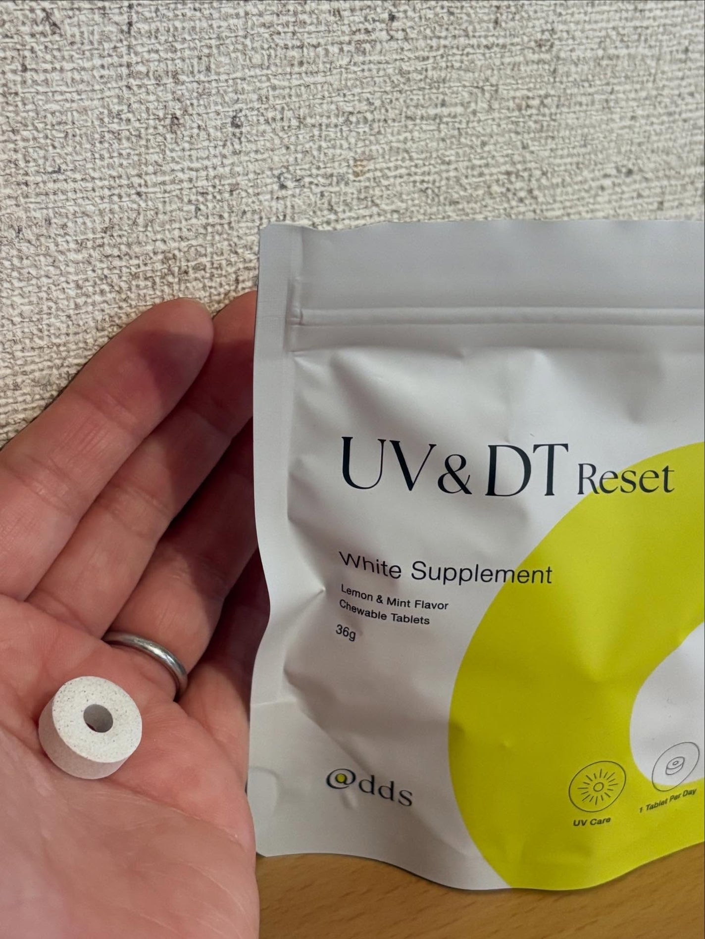 UV&DTリセット ホワイトサプリメント/ナノエッグ/美容サプリメントを使ったクチコミ(2枚目)