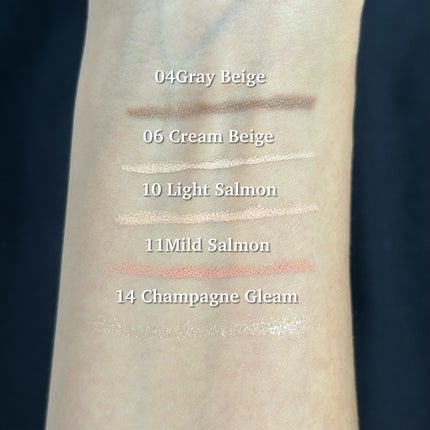 ドットオンムードジェルアイライナーペンシル/Heart Percent/ジェルアイライナーを使ったクチコミ(2枚目)