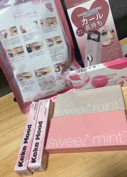 sweet mint/sweet mint/アイシャドウパレットを使ったクチコミ(1枚目)
