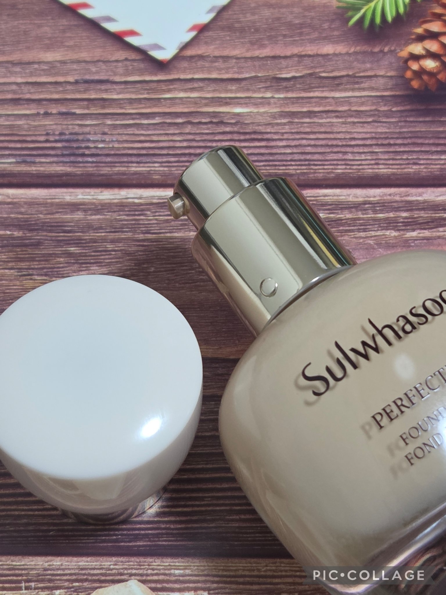 パーフェクティングファンデーション/Sulwhasoo/リキッドファンデーションを使ったクチコミ（2枚目）