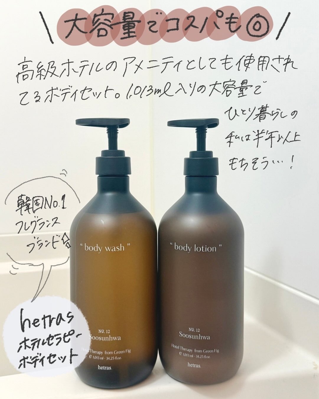 ヘトラス ボディーローション/hetras/その他スキンケアを使ったクチコミ(2枚目)