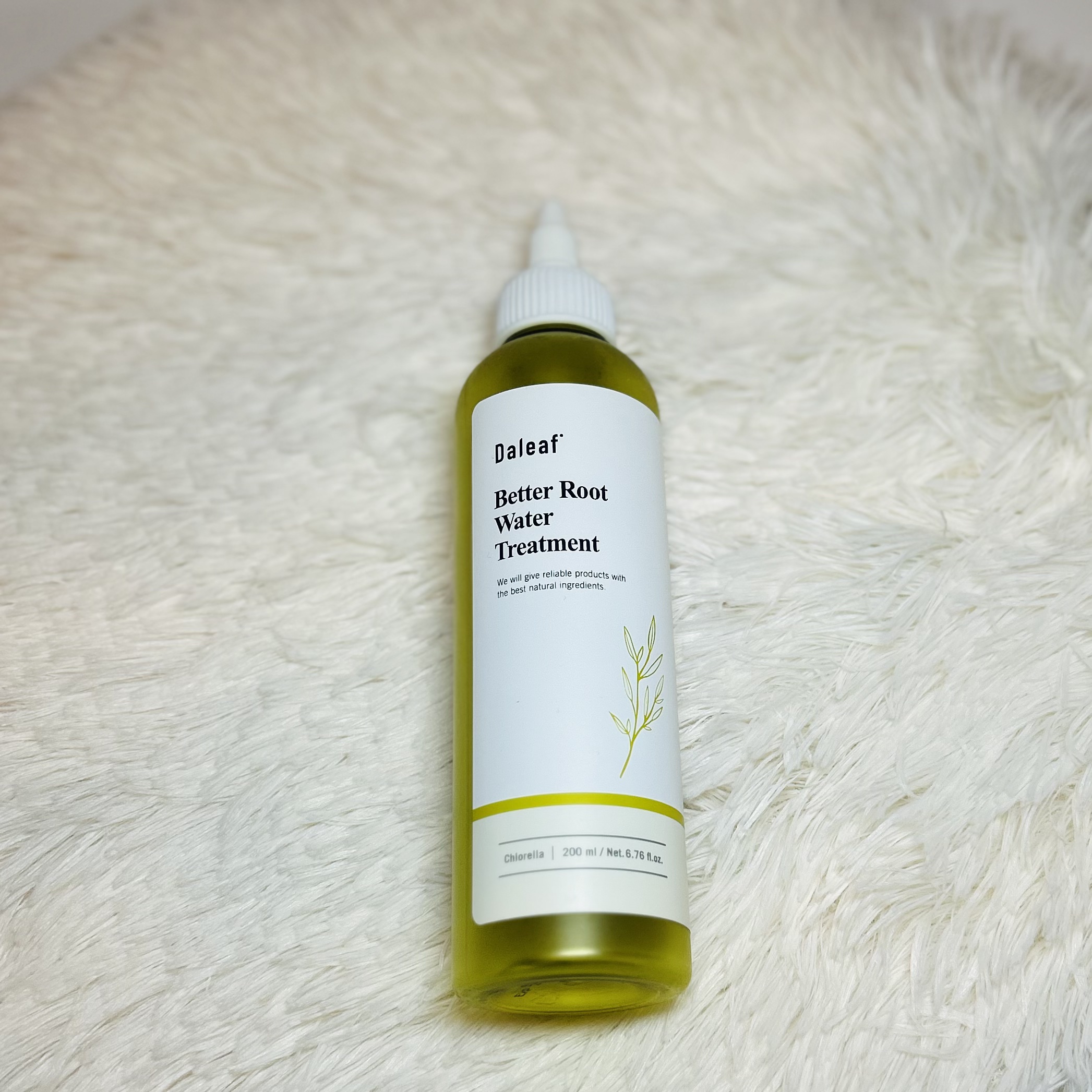 Daleaf ベター ルートウォータートリートメントのクチコミ「
ダリーフ
クロレラウォータートリートメント
購入品
リピアイテム
ピンクより軽い使用感なので.....」（1枚目）