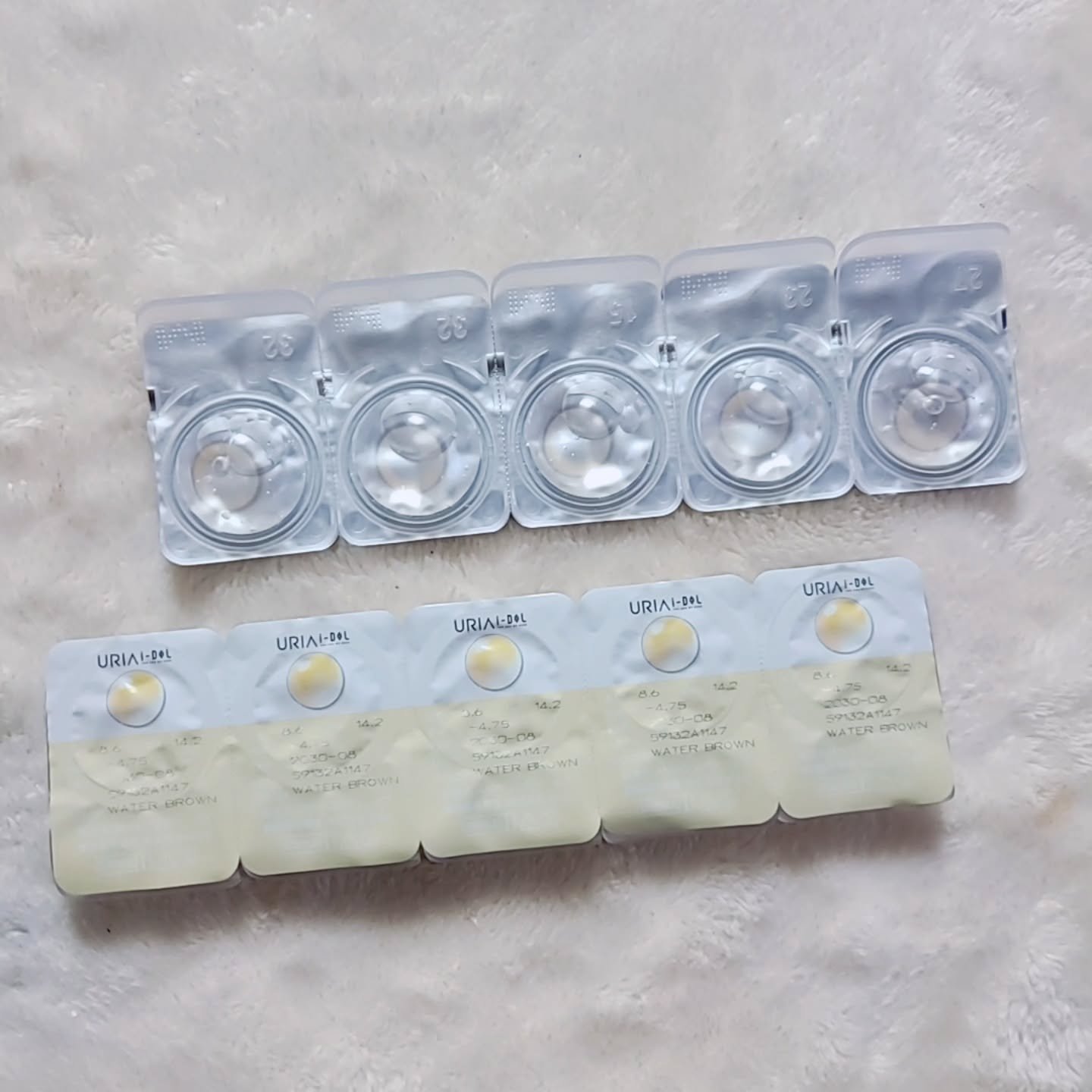 YURIAL 1DAY/URIA i-DOL/ワンデー（１DAY）カラコンを使ったクチコミ（3枚目）