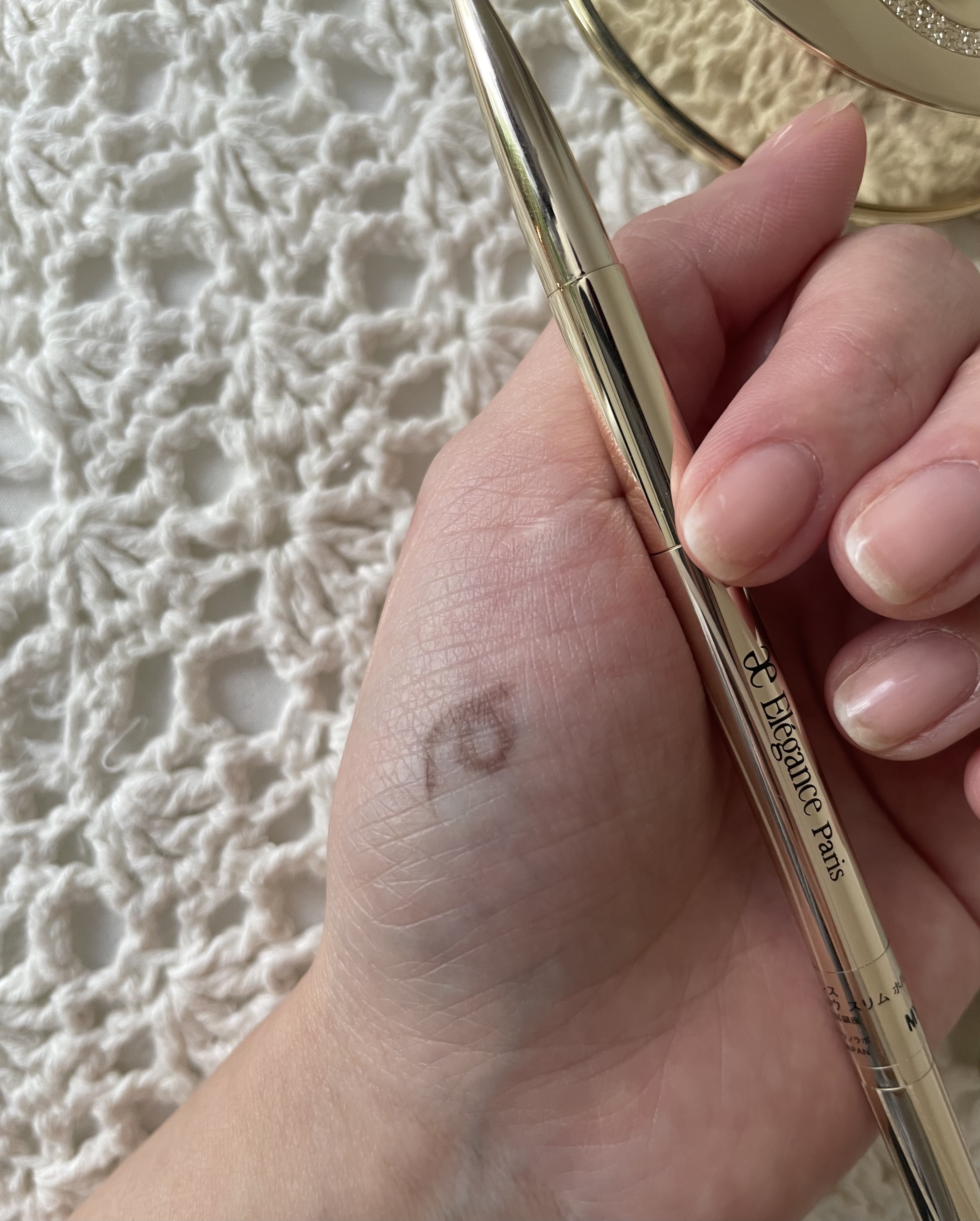 アイブロウ スリム GY15/Elégance/アイブロウペンシルを使ったクチコミ（2枚目）