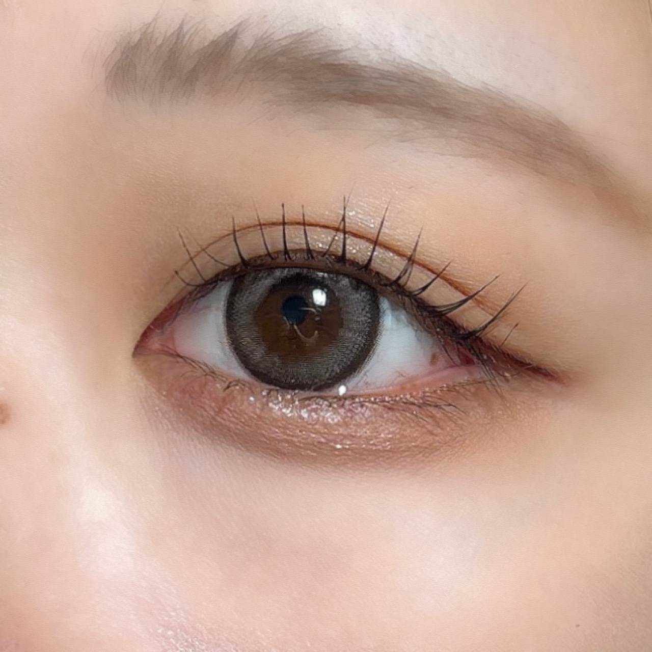 メランジェ シュエット ワンデー/melange+chouette/ワンデー（１DAY）カラコンを使ったクチコミ（3枚目）