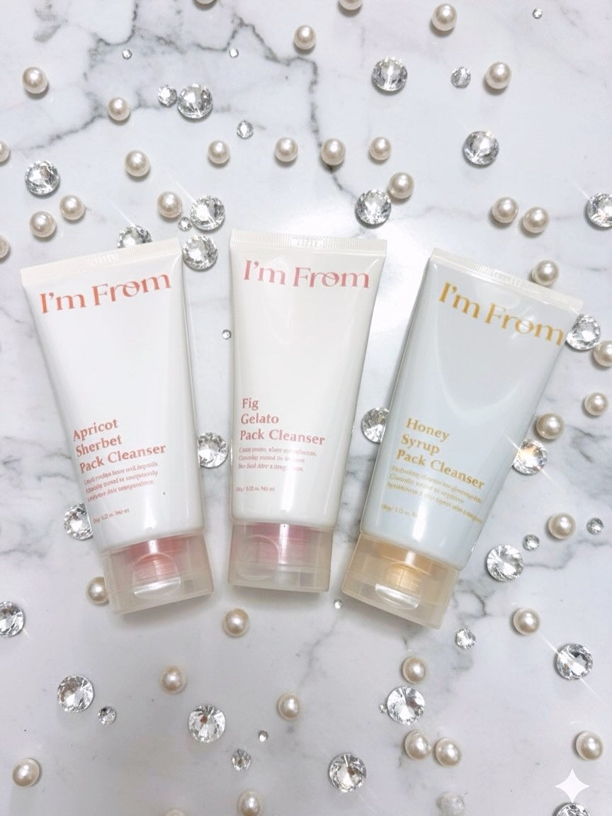 アプリコットシャーベットパッククレンザー/I'm from/洗顔フォームを使ったクチコミ(1枚目)