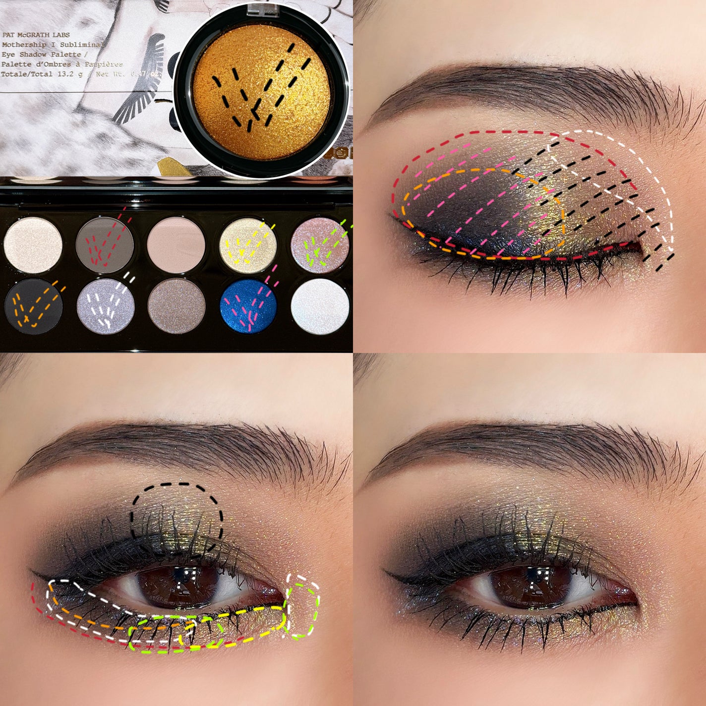 MOTHERSHIP PALETTES/PAT McGRATH LABS/アイシャドウパレットを使ったクチコミ(5枚目)