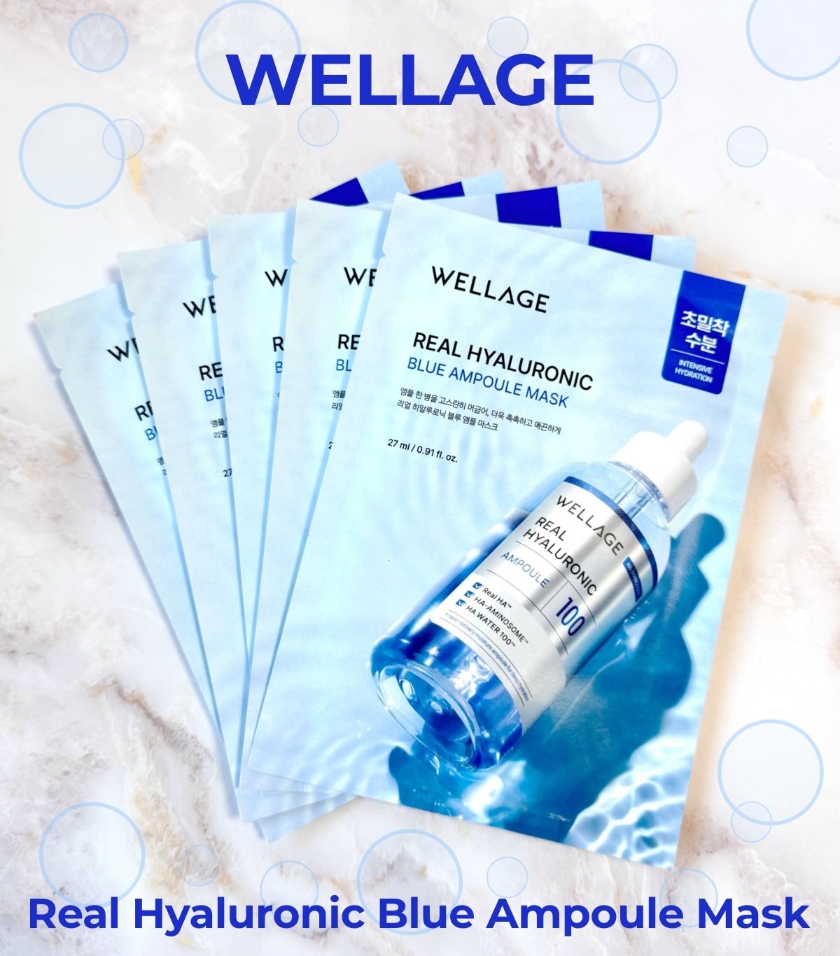 リアルヒアルロニックブルーアンプル 100/Wellage/美容液を使ったクチコミ(4枚目)