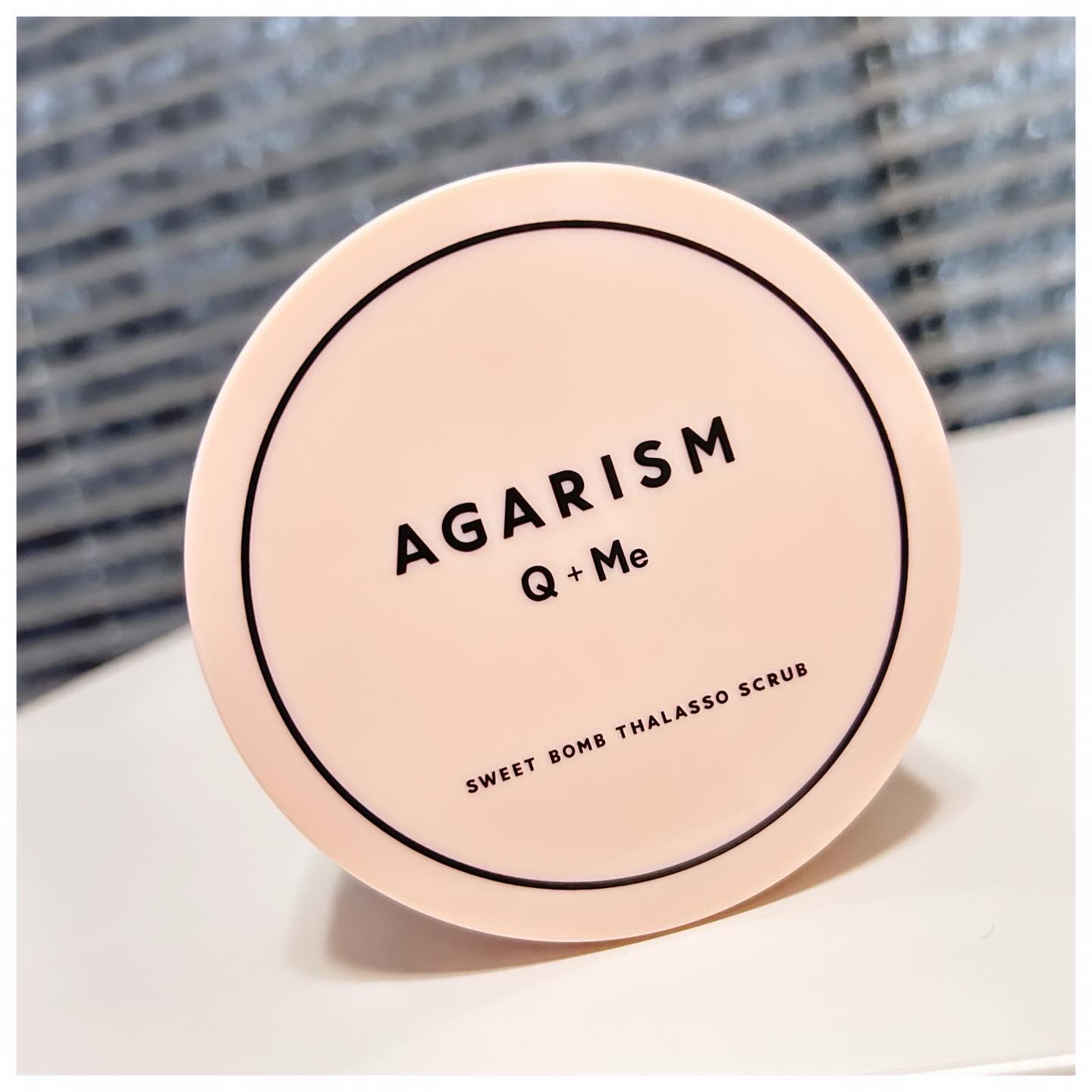 Q+Me スウィート ボム タラソ スクラブ/AGARISM/バスト・ヒップケアを使ったクチコミ（1枚目）