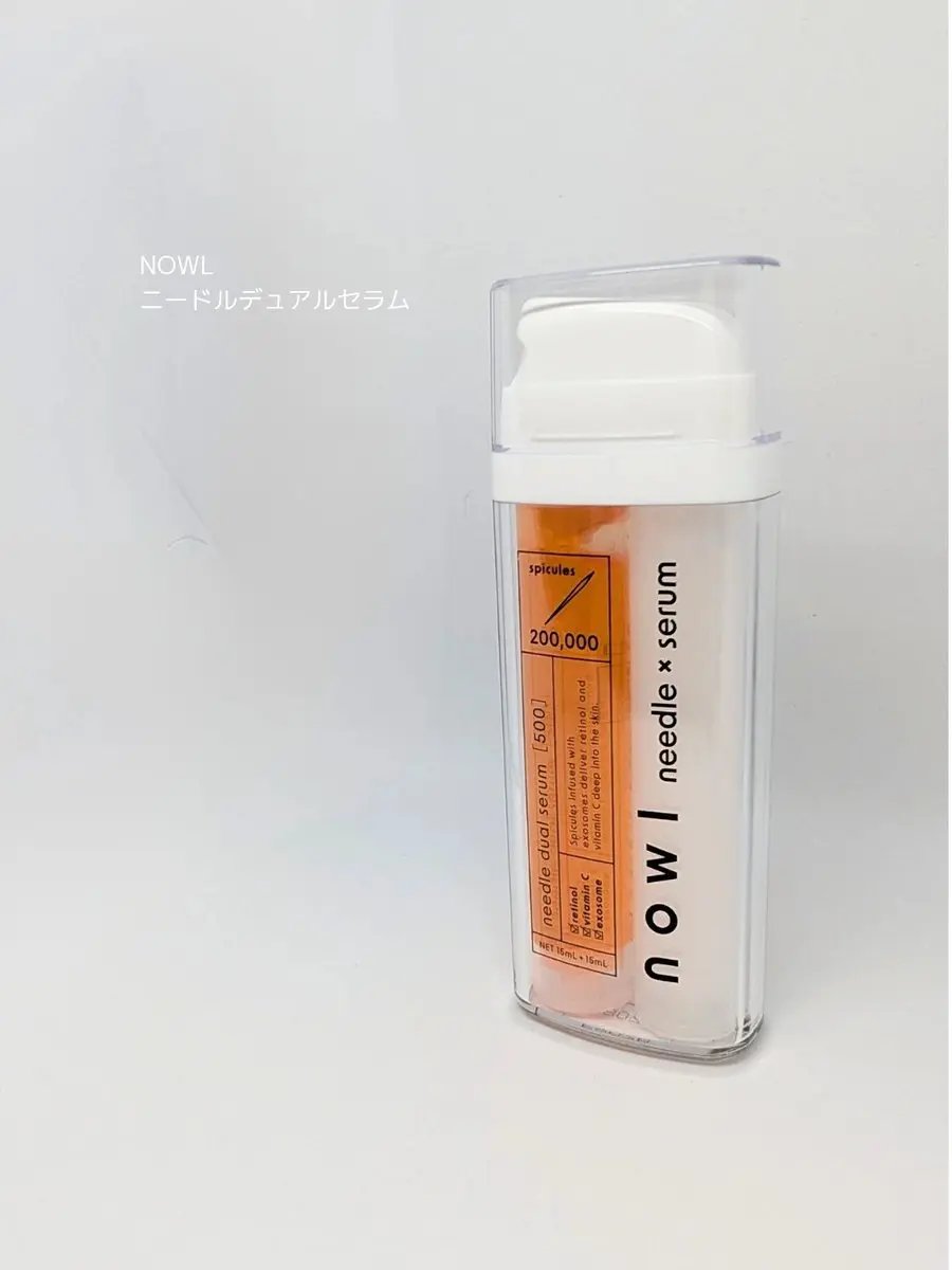 ニードルデュアルセラム/NOWL/美容液を使ったクチコミ（1枚目）