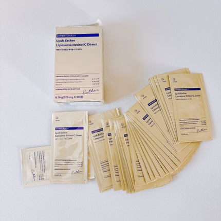 ヨエスターリポソームレチノールCダイレクトフィルム/ESTHER FORMULA/美容サプリメントを使ったクチコミ(1枚目)