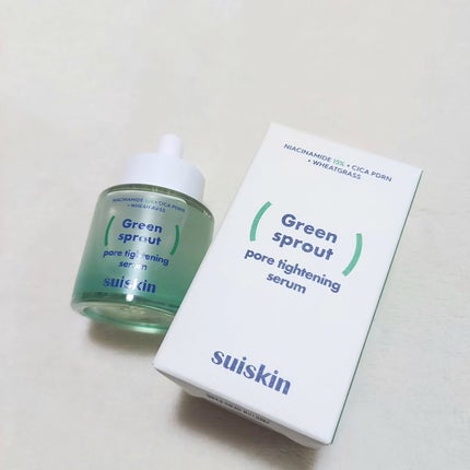 若芽ポアタイトニングセラム/suiskin/美容液を使ったクチコミ(4枚目)