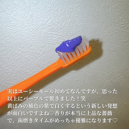 パープルコレクターロイヤルローズブレンド/EUTHYMOL/歯磨き粉を使ったクチコミ(2枚目)