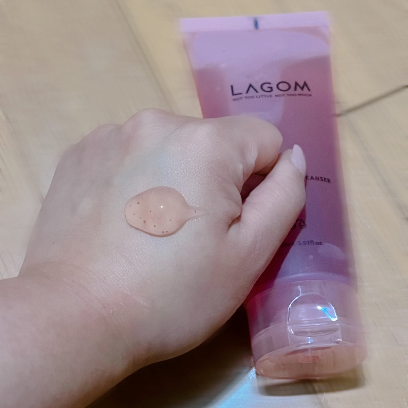 レディートックス ジェルトゥウォーター クレンザー(洗顔料)/LAGOM /洗顔フォームを使ったクチコミ(1枚目)