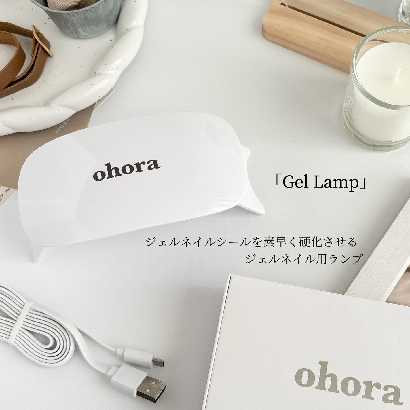 セミキュアジェルネイル(ハンド)/ohora/ネイルシールを使ったクチコミ(5枚目)