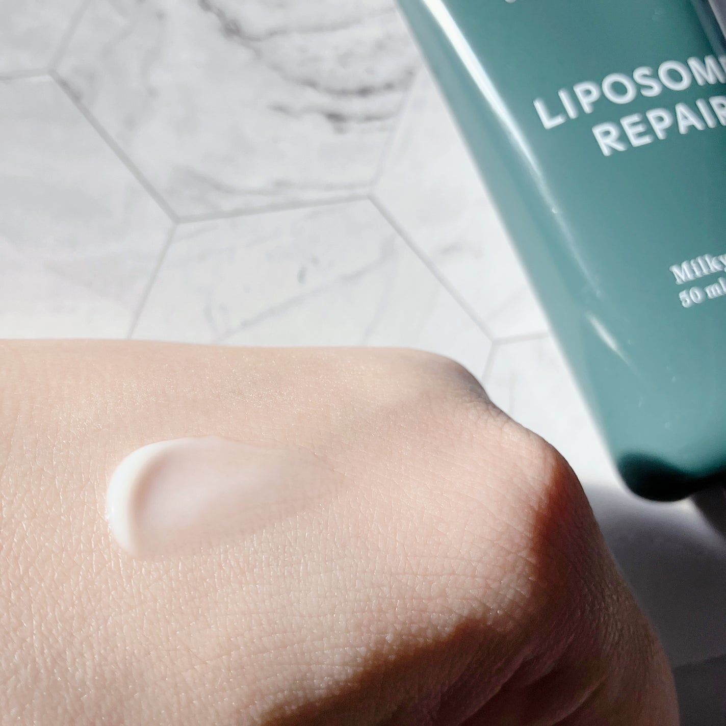 リポソームリペア ミルキークリーム/shaishaishai/フェイスクリームを使ったクチコミ(2枚目)