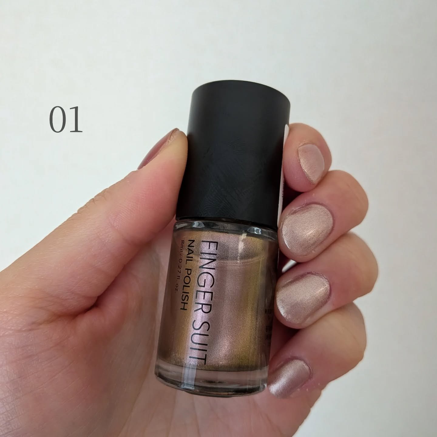 水光マグネットポリッシュ/FINGER SUIT/マニキュアを使ったクチコミ（2枚目）