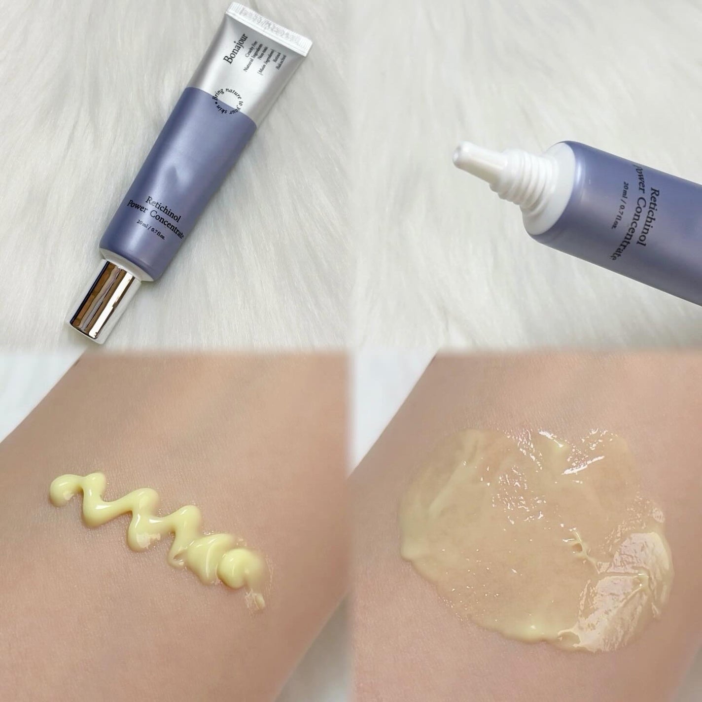 レチノールパワー コンセントレートクリーム/Bonajour/フェイスクリームを使ったクチコミ(3枚目)