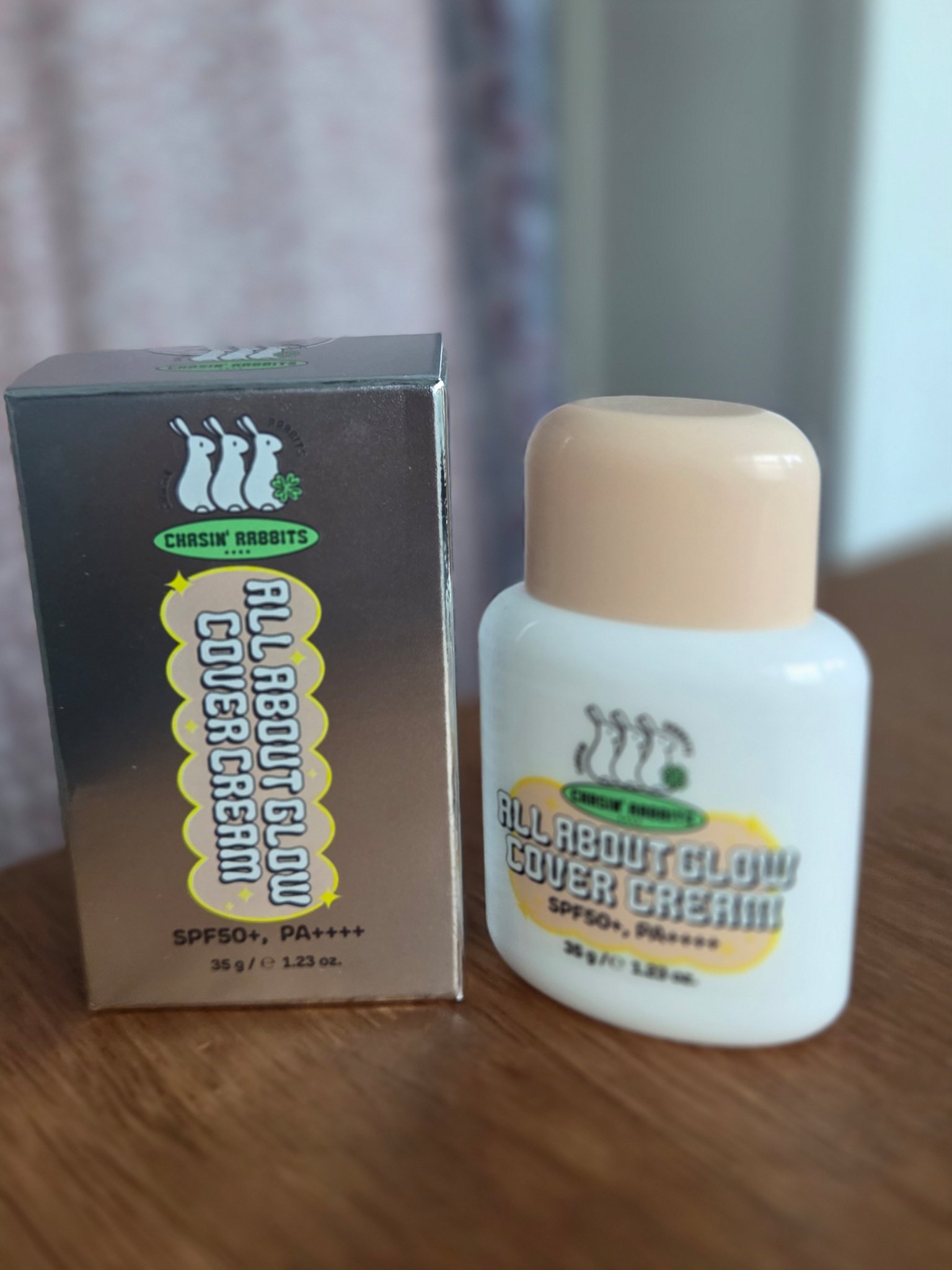 オールアバウトグロウカバークリーム/CHASIN'RABBITS/日焼け止めクリームを使ったクチコミ（1枚目）