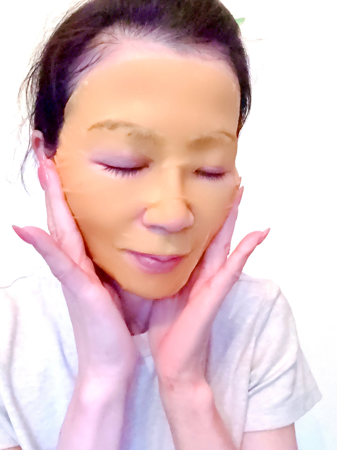 5番 白玉グルタチオンCふりかけマスク/numbuzin/シートマスク・パックを使ったクチコミ(4枚目)