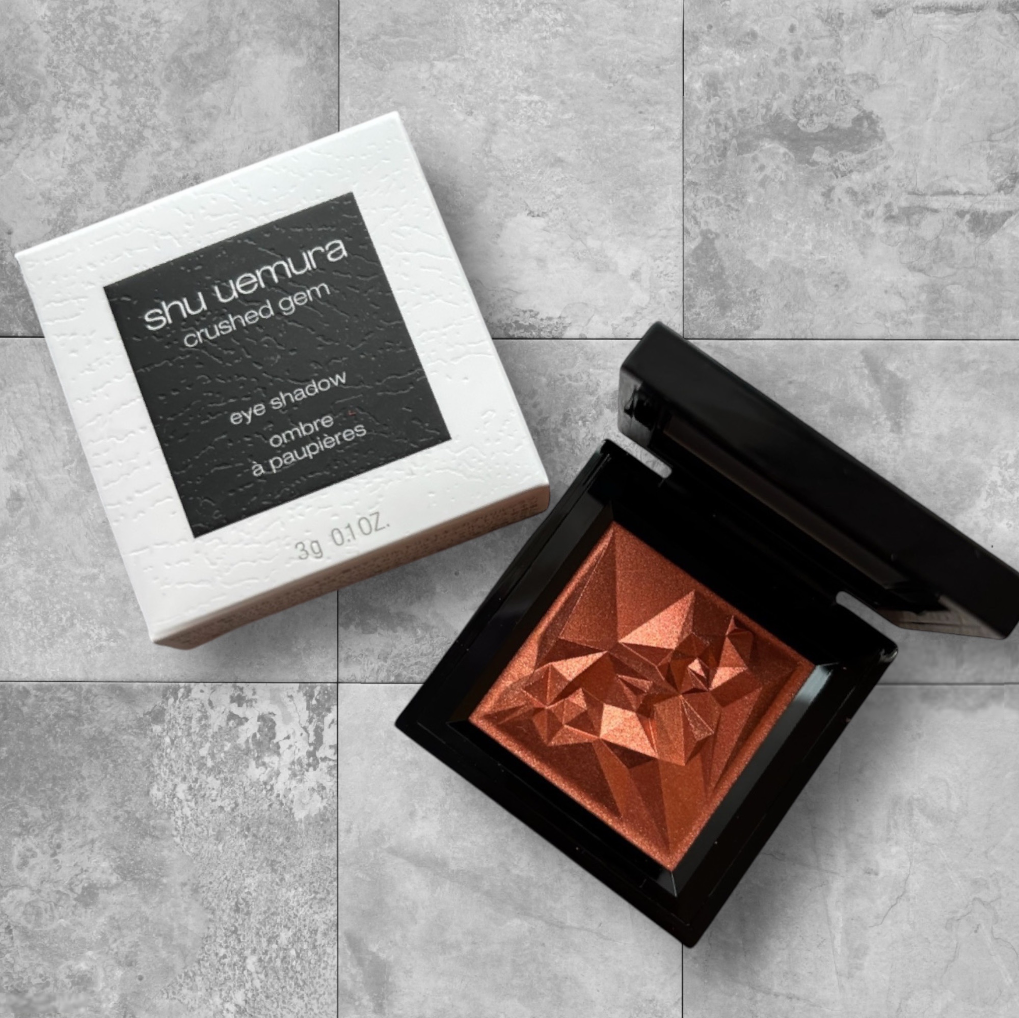 クラッシュド ジェム コハク アンバー/shu uemura/単色アイシャドウを使ったクチコミ（1枚目）