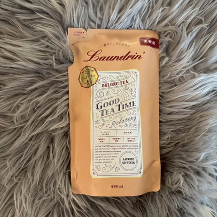 柔軟剤 グッドティータイム ウーロンティーの香り 詰替え用 480ml/ランドリン/柔軟剤の画像