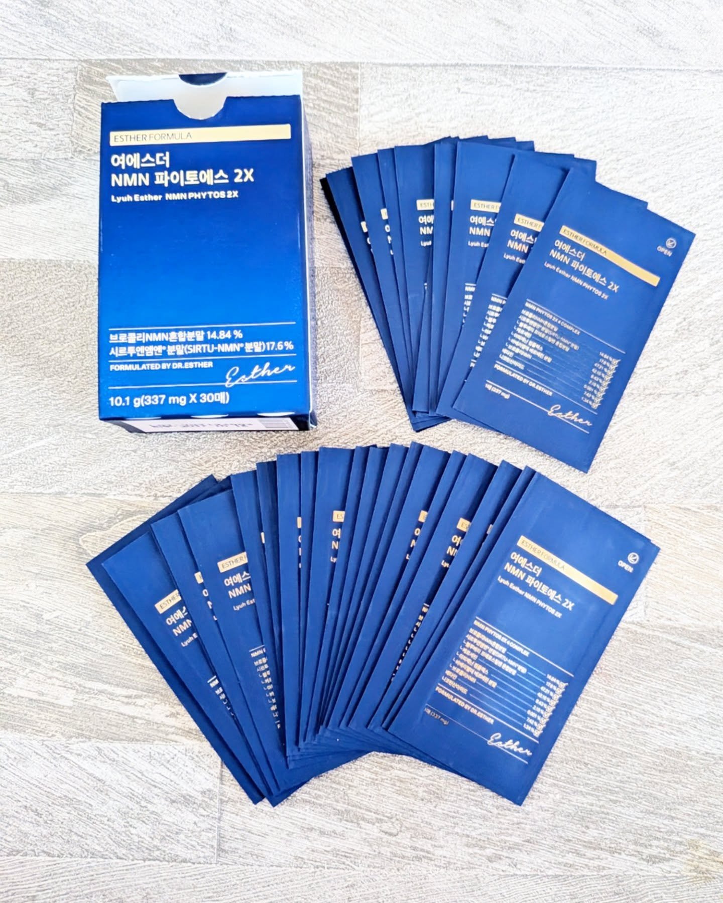 ヨエスター植物性NMNフィトエス２Xフィルム/ESTHER FORMULA/美容サプリメントを使ったクチコミ（2枚目）