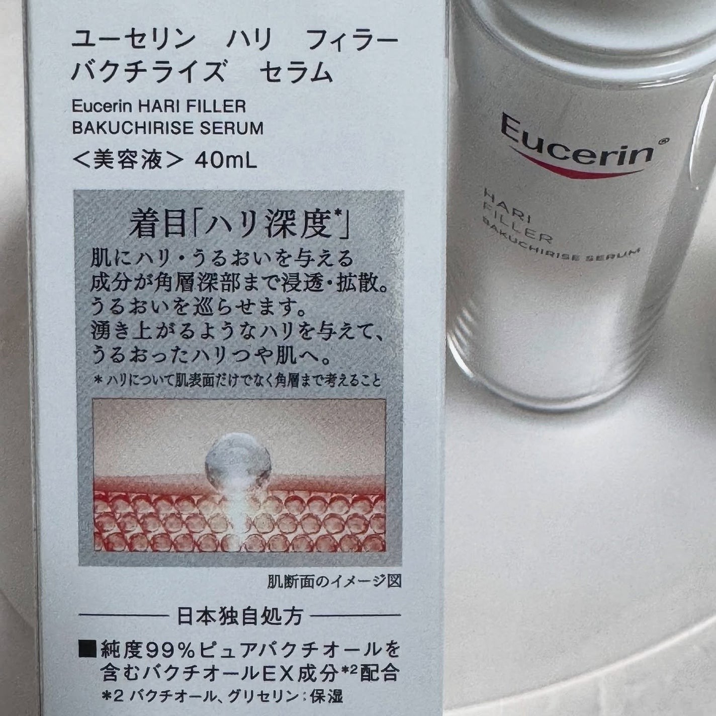 ユーセリン ハリフィラー バクチライズセラム<美容液>/Eucerin/美容液を使ったクチコミ(2枚目)
