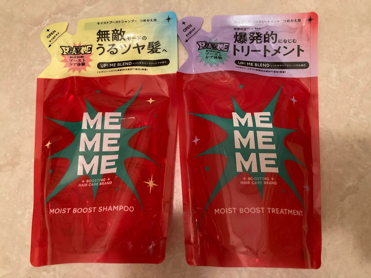 モイストブーストシャンプー/モイストブーストトリートメント/MEMEME/市販シャンプーを使ったクチコミ(1枚目)