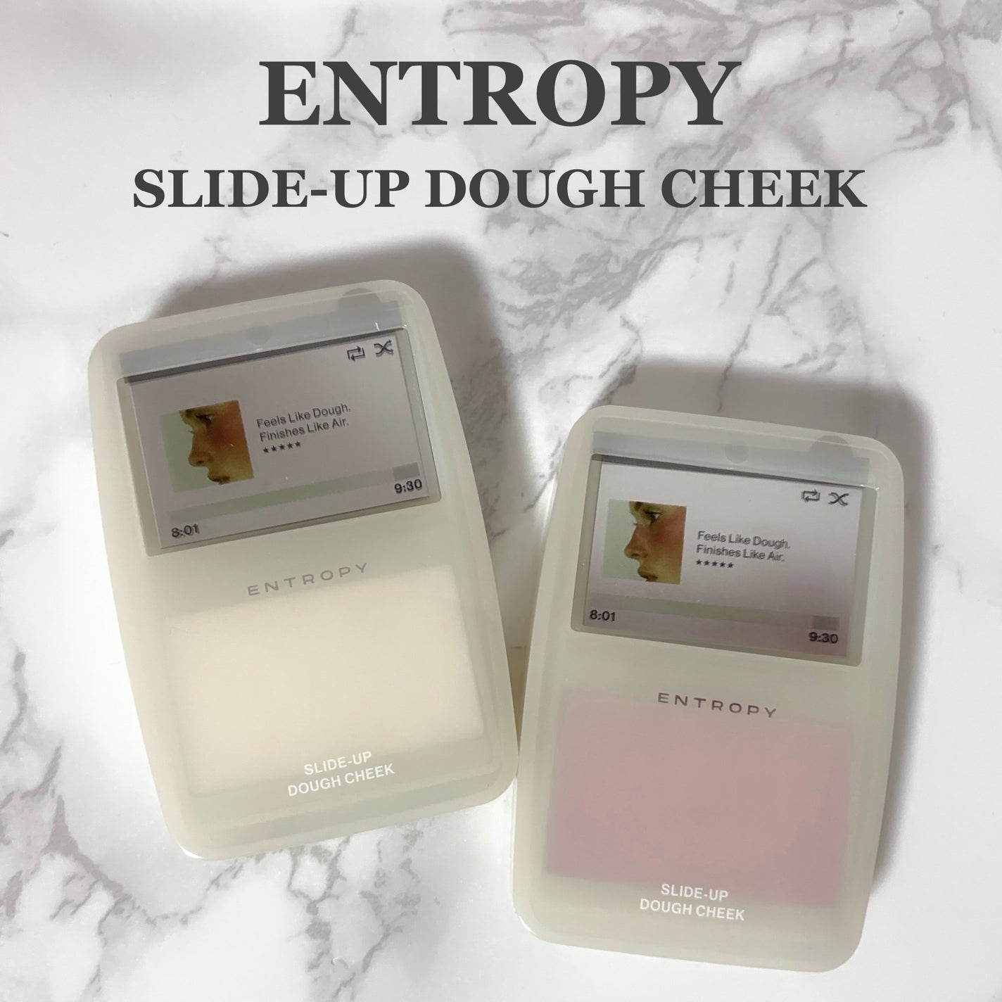 スライドアップドウチーク/ENTROPY/ジェル・クリームチークを使ったクチコミ(1枚目)