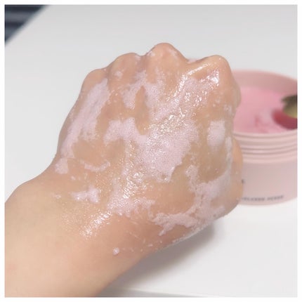 Q+Me スウィート ボム タラソ スクラブ/AGARISM/バスト・ヒップケアを使ったクチコミ(4枚目)