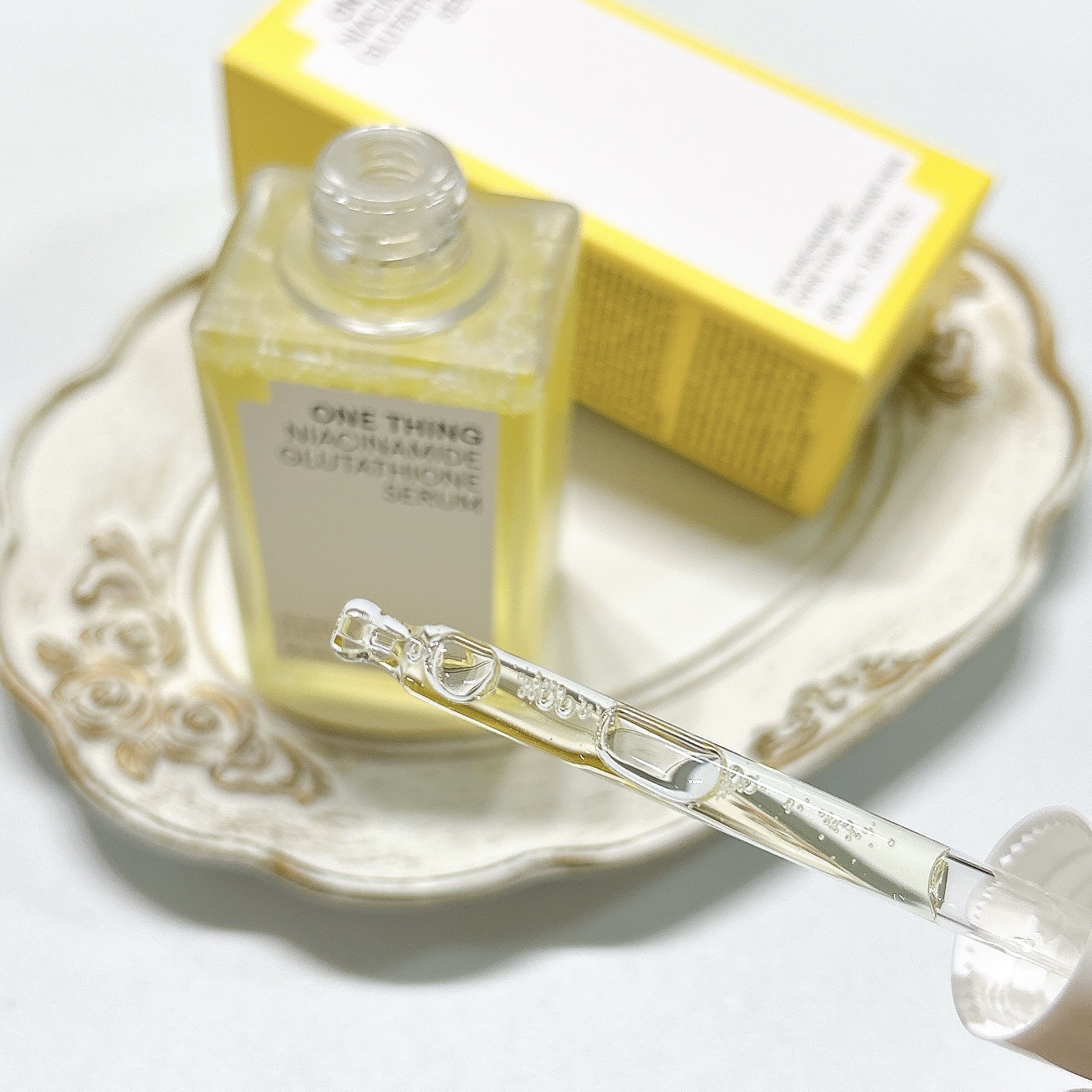 ナイアシンアミドグルタチオンセラム/ONE THING/美容液を使ったクチコミ（3枚目）