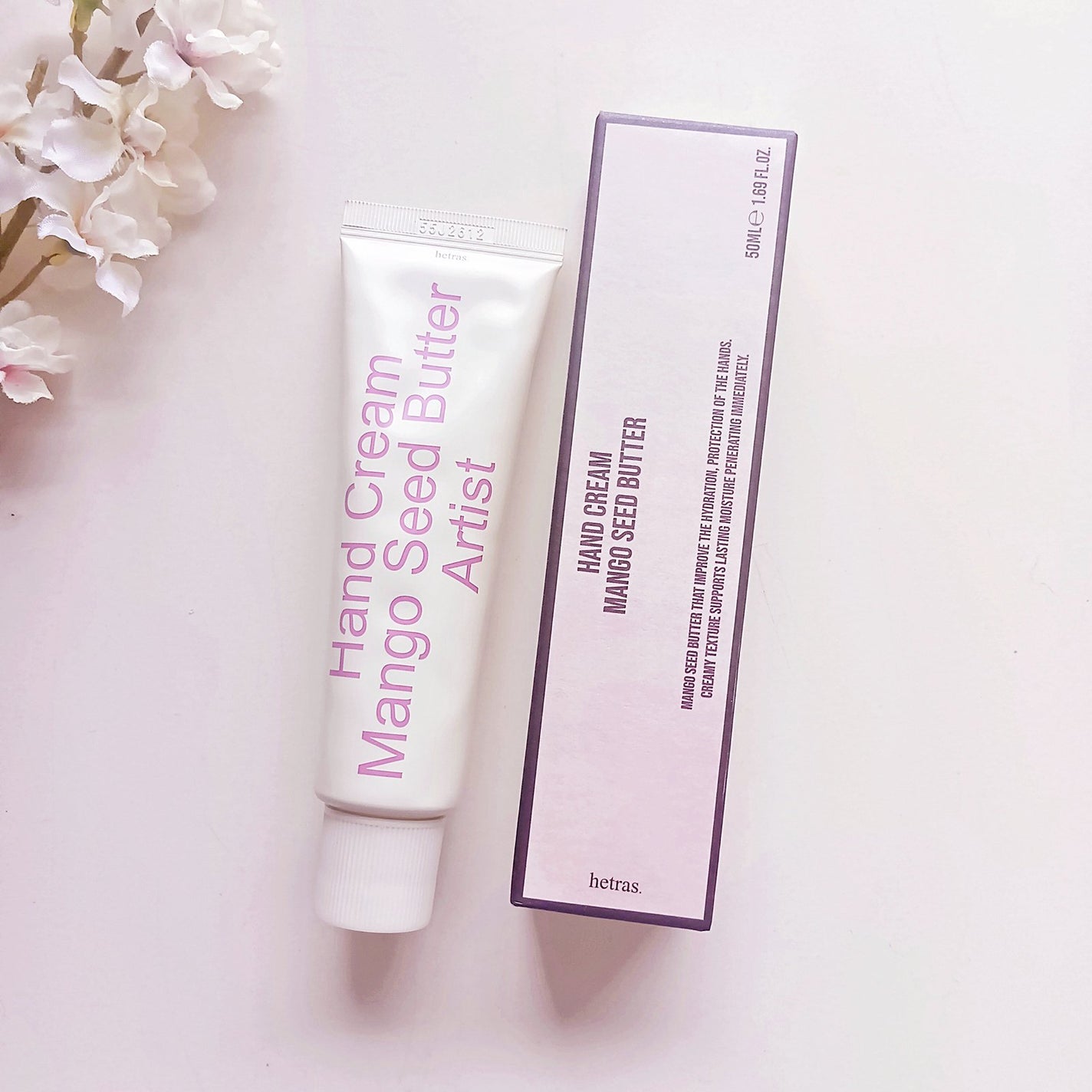 パフュームシルキーハンドクリーム/hetras/ハンドクリームを使ったクチコミ(1枚目)