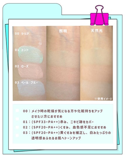 トーンステインカラーコレクティングプライマー/VDL/化粧下地を使ったクチコミ(3枚目)