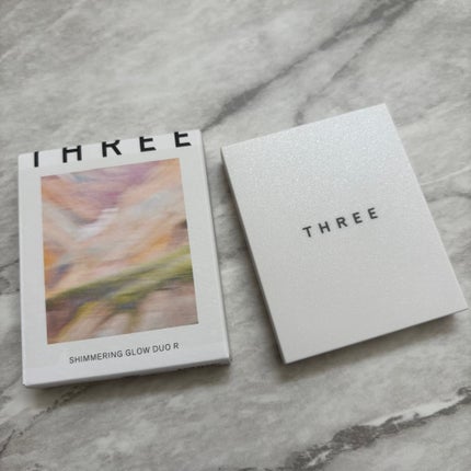 THREE シマリング グロー デュオ R/THREE/クリームハイライトを使ったクチコミ(3枚目)