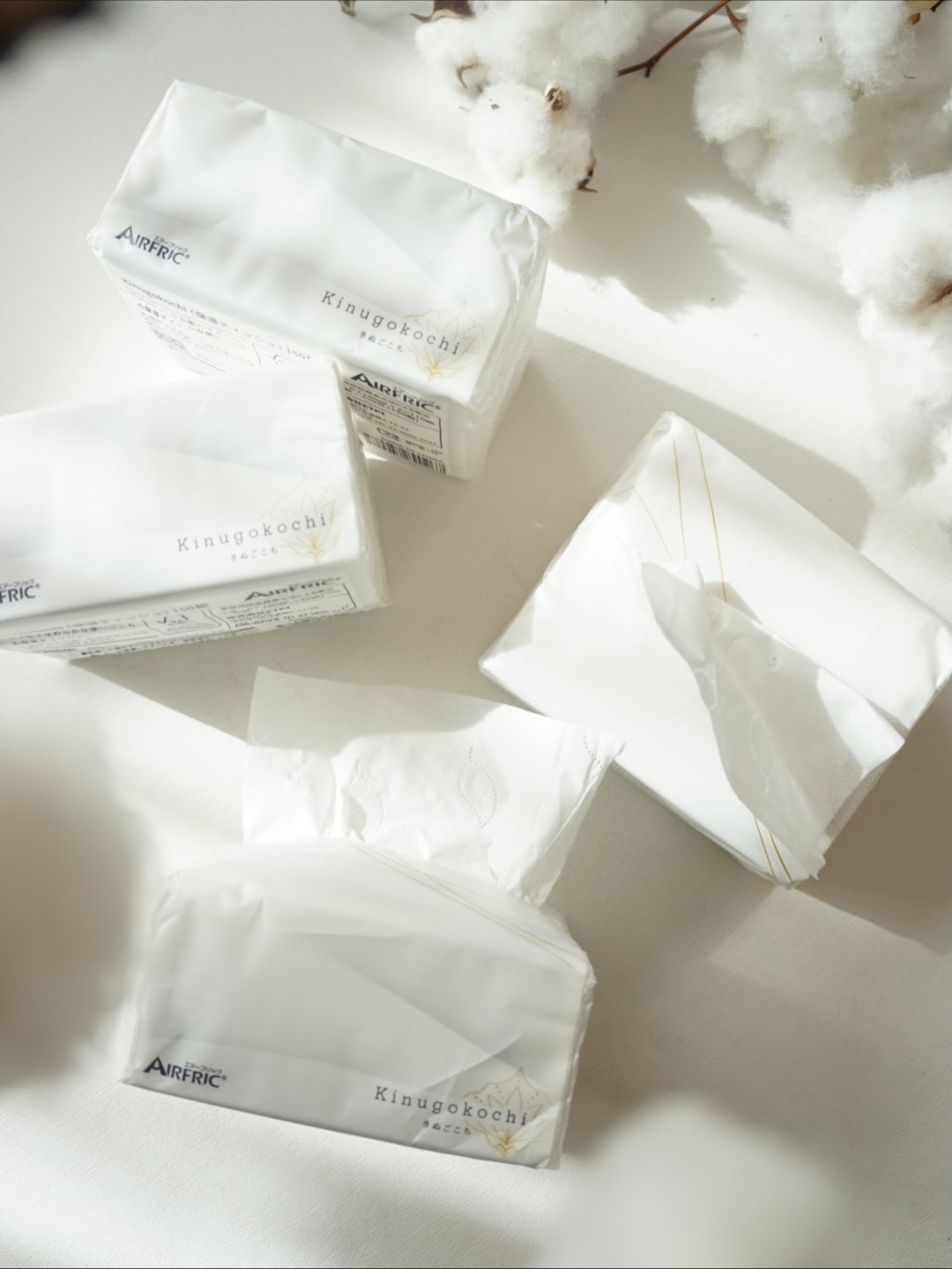 kinugocochi きぬごこち/AIRFRIC/ティッシュを使ったクチコミ（2枚目）