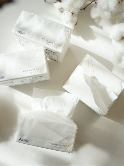 kinugokochi/AIRFRIC/ティッシュを使ったクチコミ(2枚目)